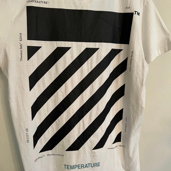 OFF-WHITE Temperature tee - Picture 2 of 3